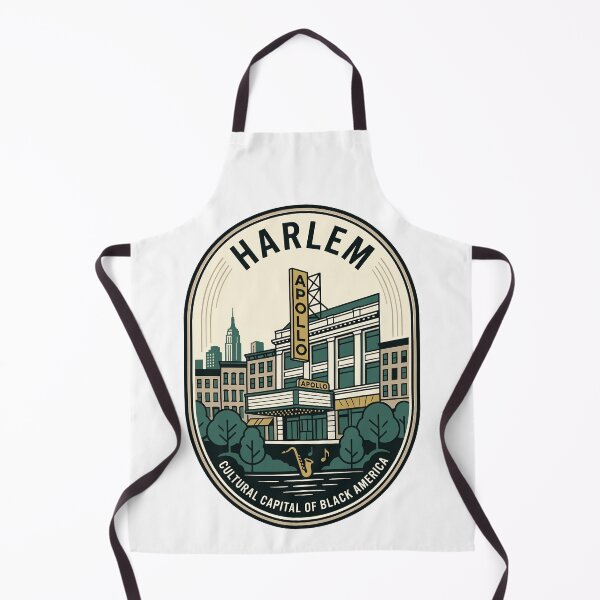 Item preview, Harlem Apollo Theater Vintage Jazz Cityscape designed and sold by k3rstman1.