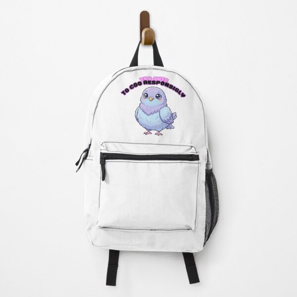 Item preview, Too Cute to Be Responsible | Kawaii Pigeon Funny Design designed and sold by HelgaCraftery.