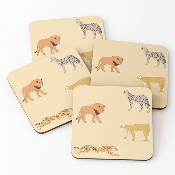 Item preview, African Wild Cats designed and sold by Leapingdoe.