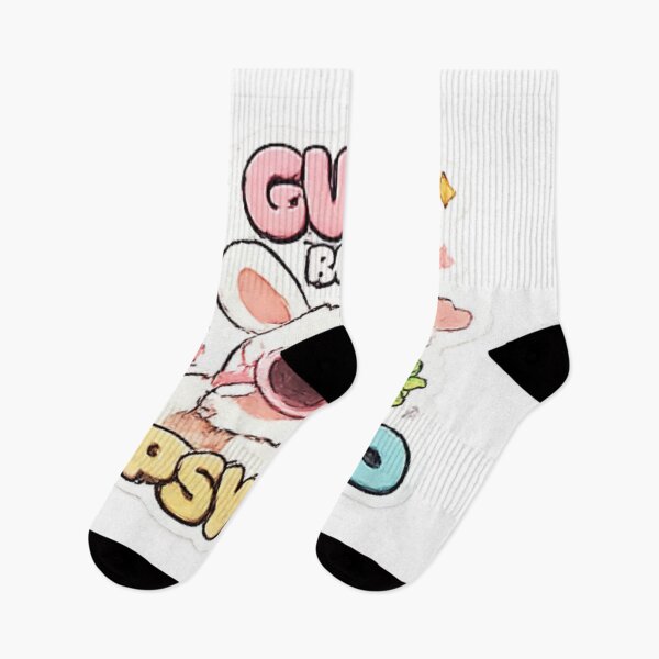 Item preview, Cute But Psycho Bunny Sticker – Kawaii Rabbit Aesthetic designed and sold by myteesmypassion.