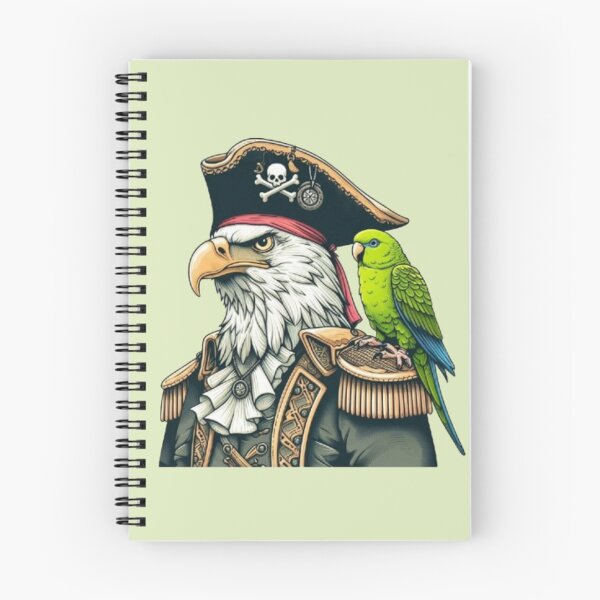 Item preview, Pirate Eagle Captain – Nautical Adventure Art designed and sold by Dogandesighn.