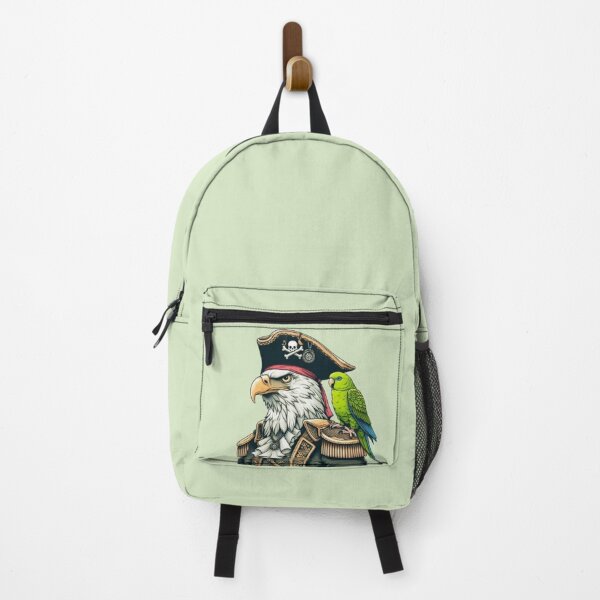 Item preview, Pirate Eagle Captain – Nautical Adventure Art designed and sold by Dogandesighn.