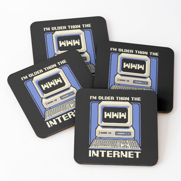 Item preview, I’m Older Than The Internet Retro Computer Nerd Humor designed and sold by Ekonolotie.