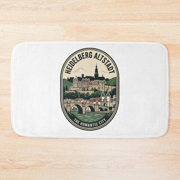 Item preview, Heidelberg Altstadt Romantic City Vintage Emblem designed and sold by k3rstman1.