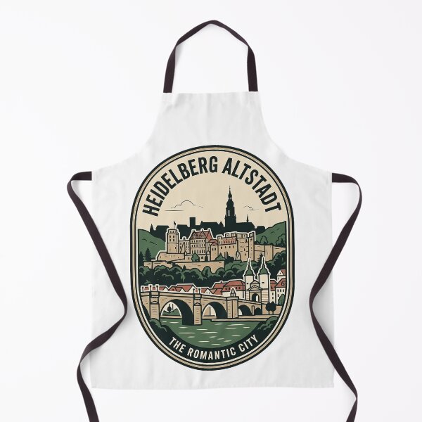 Item preview, Heidelberg Altstadt Romantic City Vintage Emblem designed and sold by k3rstman1.