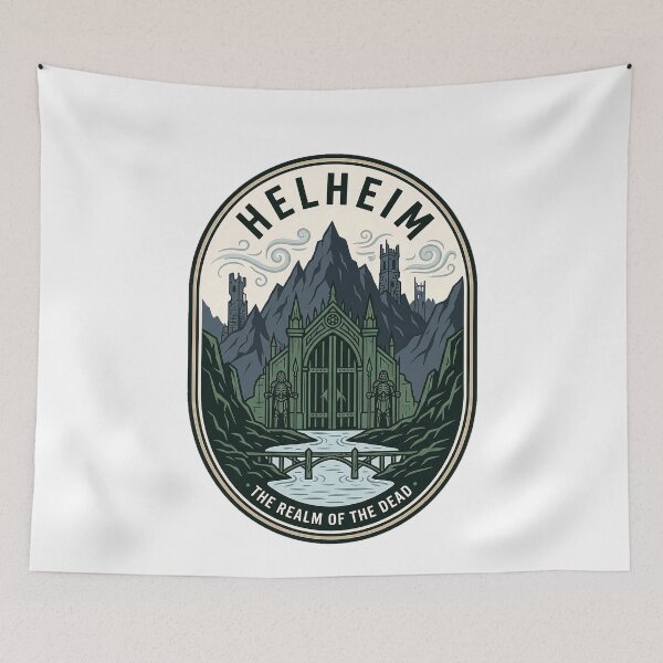 Item preview, Helheim Norse Mythology Realm of the Dead designed and sold by k3rstman1.