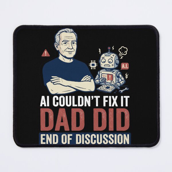 Item preview, AI Couldn't Fix It, Dad Did designed and sold by dya-baino.
