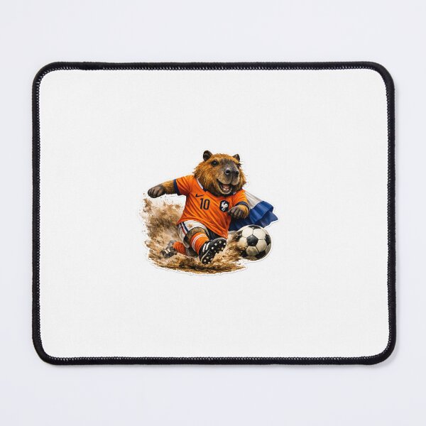 Item preview, Capybara World Cup Football Fan Design designed and sold by Aramdesing.
