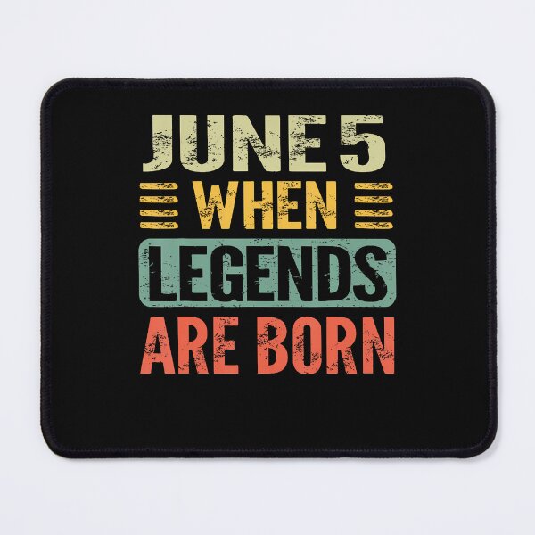 Item preview, Legends Are Born On June 5Th Vintage Birthday Jun 5 designed and sold by Fereskabilon.