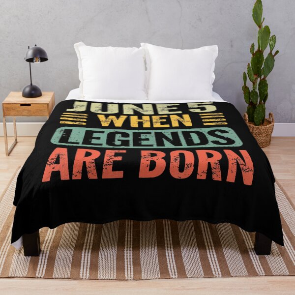 Item preview, Legends Are Born On June 5Th Vintage Birthday Jun 5 designed and sold by Fereskabilon.