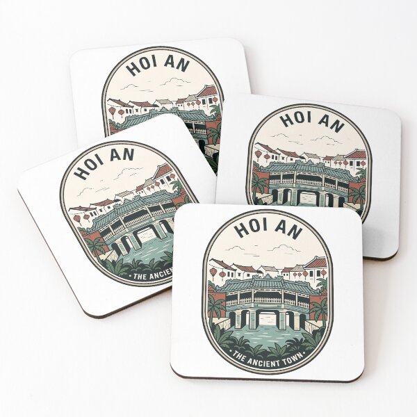Item preview, Vintage Hoi An Vietnam Ancient Town Travel Badge designed and sold by k3rstman1.