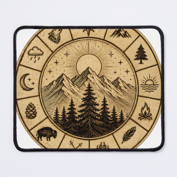 Item preview, Celestial Wilderness Crest designed and sold by Jaideep Walia.