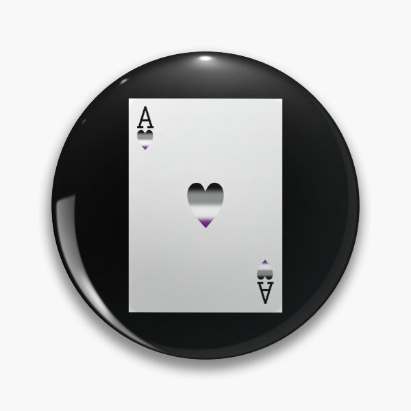 Item preview, Asexual Pride - Ace Playing Card designed and sold by Travelslightly.