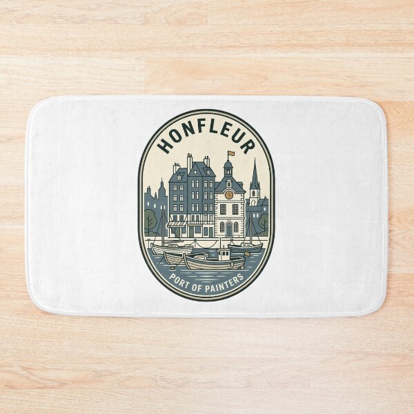 Item preview, Honfleur France Port of Painters Vintage Travel Badge designed and sold by k3rstman1.
