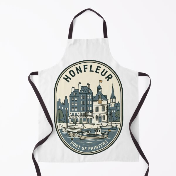 Item preview, Honfleur France Port of Painters Vintage Travel Badge designed and sold by k3rstman1.
