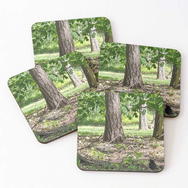 Item preview, The Blackbird thinks about tree designed and sold by bluerosesart37.