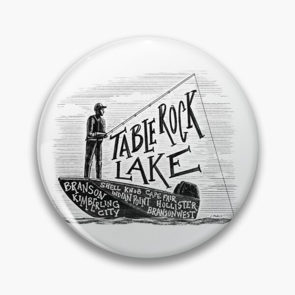 Item preview, Table Rock Lake Fisherman designed and sold by John Morris Illustration.