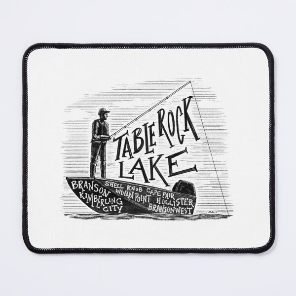 Item preview, Table Rock Lake Fisherman designed and sold by John Morris Illustration.