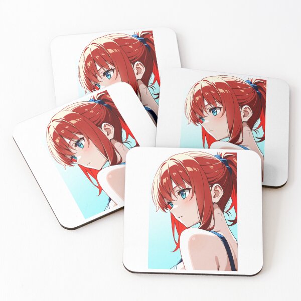 Item preview, Anime - Red Hair Girl Shoulder Look designed and sold by AnimeShin.