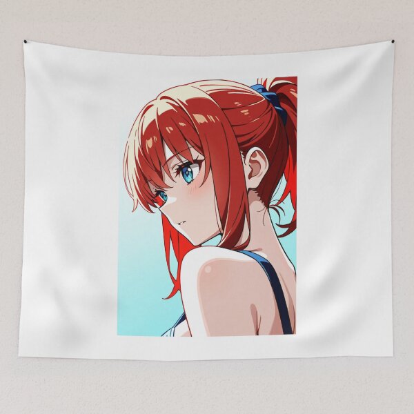 Item preview, Anime - Red Hair Girl Shoulder Look designed and sold by AnimeShin.
