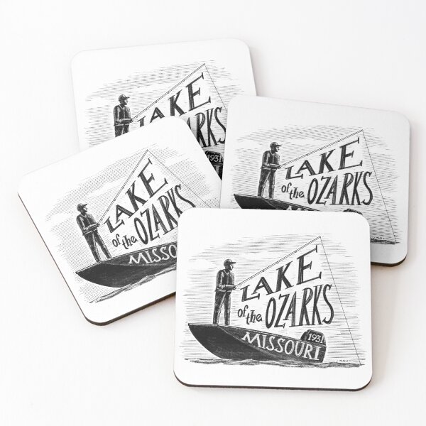 Item preview, Lake of the Ozarks Fisherman designed and sold by John Morris Illustration.