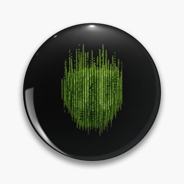Item preview, Green Code Rain Hacker Programming Design designed and sold by Ekonolotie.