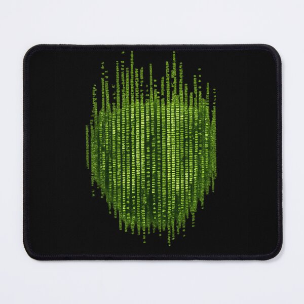 Item preview, Green Code Rain Hacker Programming Design designed and sold by Ekonolotie.