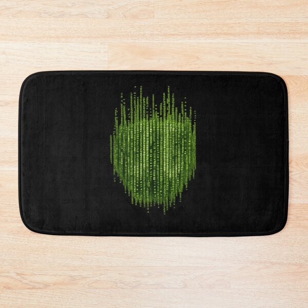 Item preview, Green Code Rain Hacker Programming Design designed and sold by Ekonolotie.