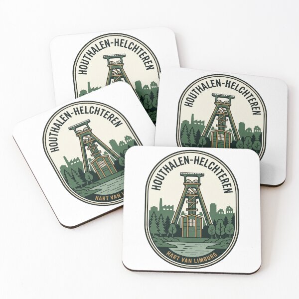 Item preview, Vintage Houthalen-Helchteren Limburg Mining Tower Badge designed and sold by k3rstman1.