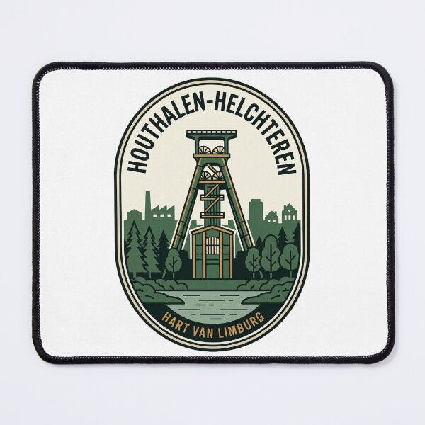 Item preview, Vintage Houthalen-Helchteren Limburg Mining Tower Badge designed and sold by k3rstman1.