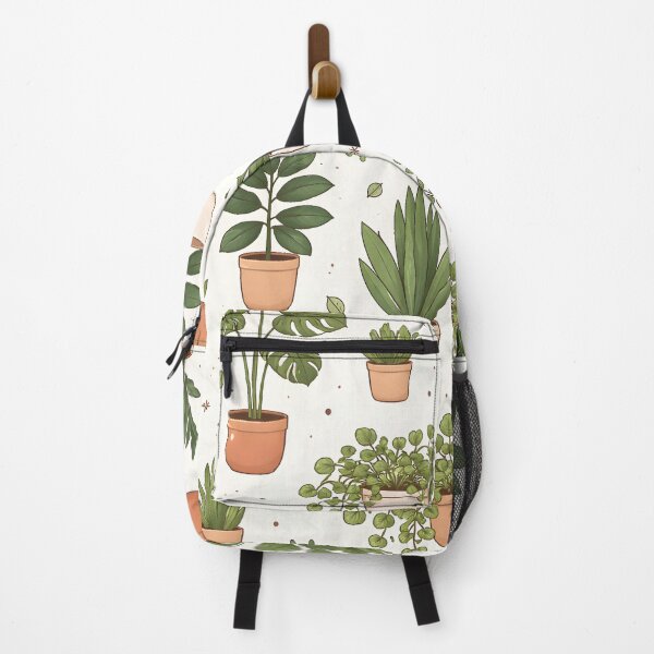 Item preview, Houseplant Haven Pattern – Cozy Indoor Plant Collection Illustration designed and sold by blankTeeShirt.