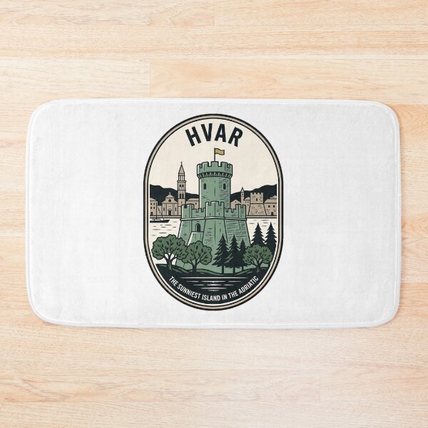 Item preview, Vintage Hvar Croatia Sunniest Island Adriatic Badge designed and sold by k3rstman1.