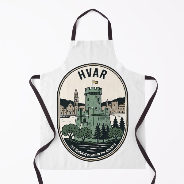 Item preview, Vintage Hvar Croatia Sunniest Island Adriatic Badge designed and sold by k3rstman1.
