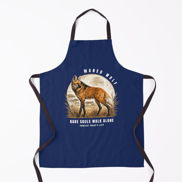Item preview, Maned Wolf • Rare Souls Walk Alone • Protect What’s Left designed and sold by Pawethic Prints Studio.