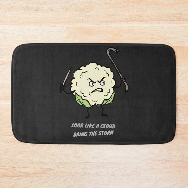 Item preview, Angry Cauliflower with Weapons designed and sold by PM.