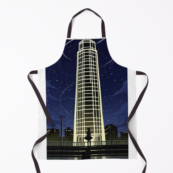 Item preview, Anime - Silhouette Bridge Night City Lights designed and sold by AnimeShin.