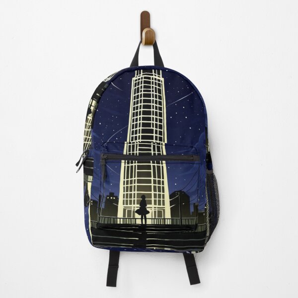 Item preview, Anime - Silhouette Bridge Night City Lights designed and sold by AnimeShin.