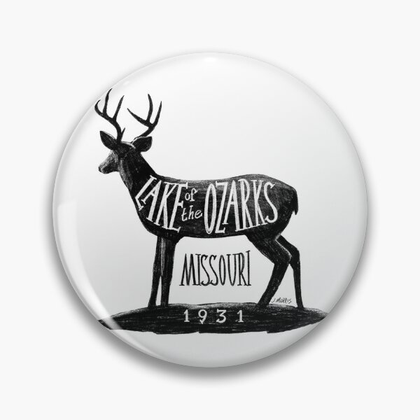 Item preview, Lake of the Ozarks Deer designed and sold by John Morris Illustration.