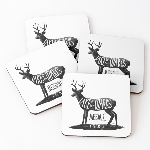 Item preview, Lake of the Ozarks Deer designed and sold by John Morris Illustration.