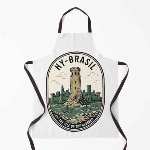 Item preview, Vintage Hy-Brasil Isle of the Blessed Badge designed and sold by k3rstman1.