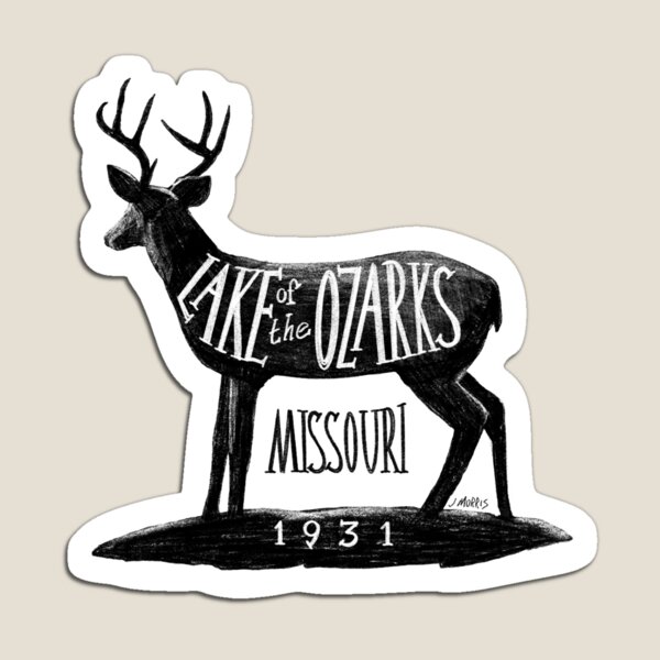 Item preview, Lake of the Ozarks Deer designed and sold by John Morris Illustration.