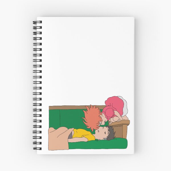 Item preview, Ponyo Sosuke Cute Wake Up Sleeping Illustration designed and sold by Iska-Designs.