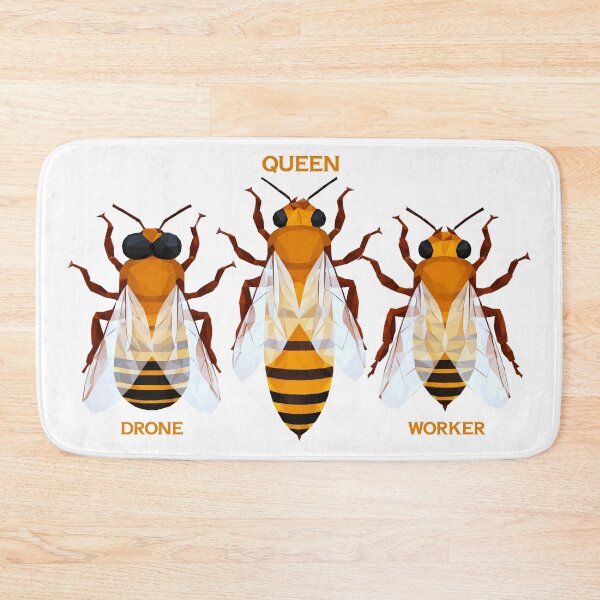 Item preview, Low Poly Hive Worker Drone Queen designed and sold by Lowpolyworld.