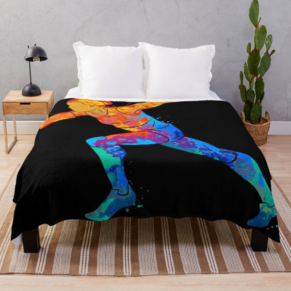 Item preview, Colorful Abstract Running Athlete Design designed and sold by Gravelpeak Co..