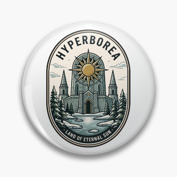 Item preview, Hyperborea Land of Eternal Sun Mythical Emblem designed and sold by k3rstman1.