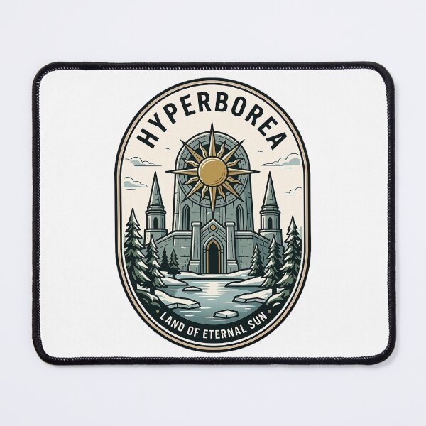 Item preview, Hyperborea Land of Eternal Sun Mythical Emblem designed and sold by k3rstman1.