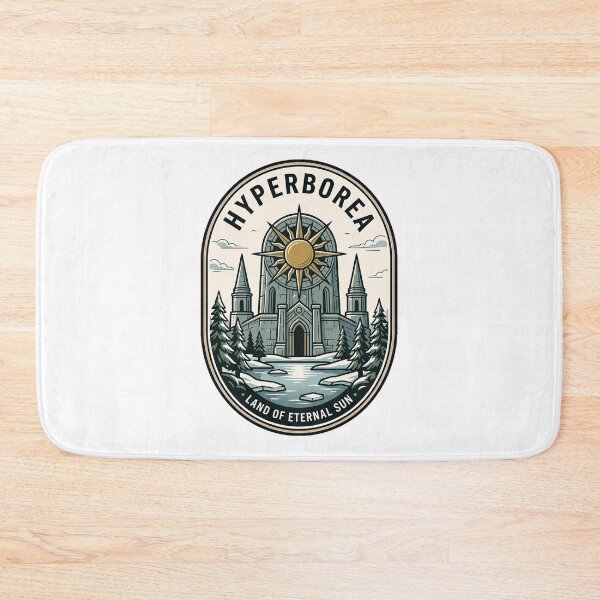 Item preview, Hyperborea Land of Eternal Sun Mythical Emblem designed and sold by k3rstman1.