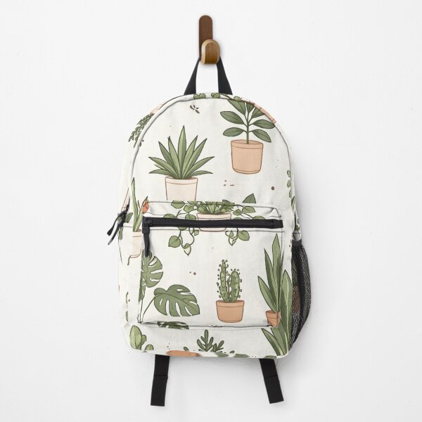 Item preview, Charming Houseplant Collection Pattern designed and sold by blankTeeShirt.