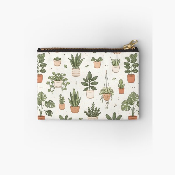 Item preview, Charming Houseplant Collection Pattern  designed and sold by blankTeeShirt.