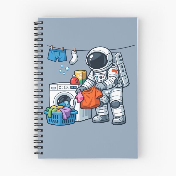 Item preview, Astronaut Doing Laundry designed and sold by BROHLine Studio.